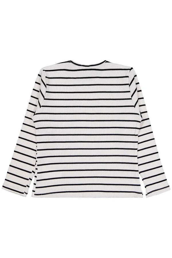 Girl's Sweatshirt 10-13 Years Old Ecru - Package