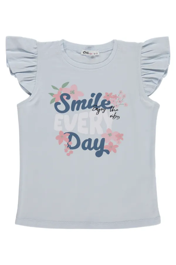 Ensemble pour fille 6-9 ans Bleu clair-Indigo foncé - Pack