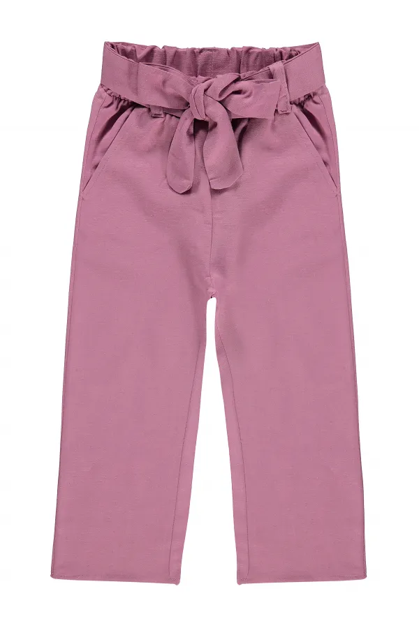 Girls' Trousers, Ages 2-5, Rose Pink - Pack