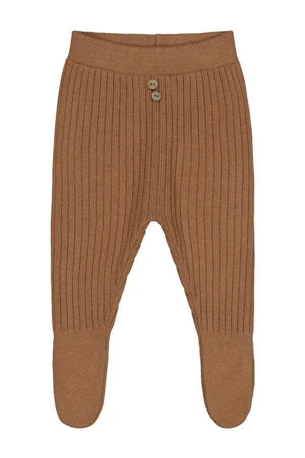 Baby Sweatpants 0-24 Months Dark Mustard - Pack