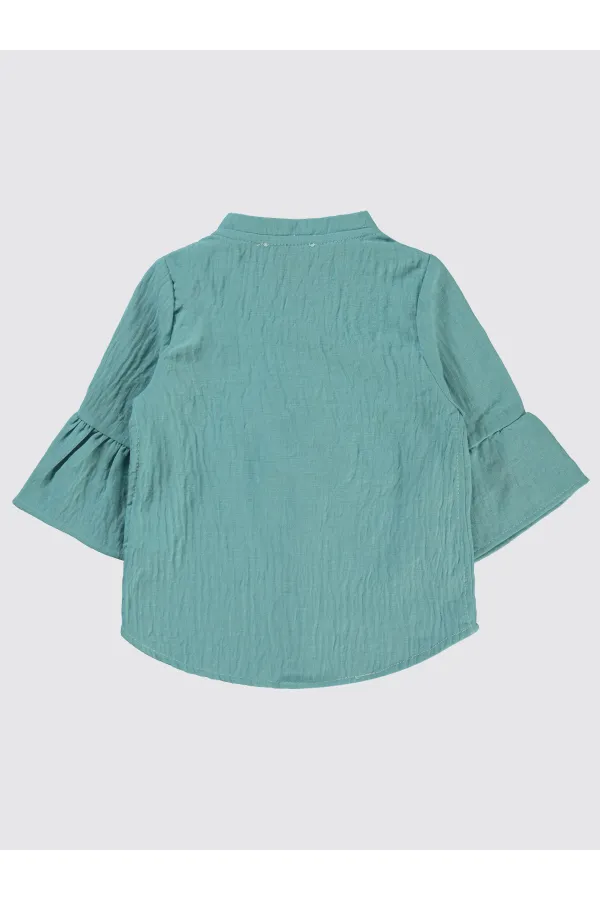 Girl's Shirt 2-5 Years Old Green - Package
