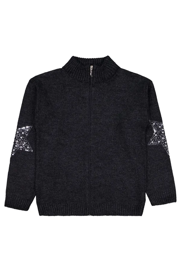 Gilet noir pour fille de 10 à 13 ans - Emballage