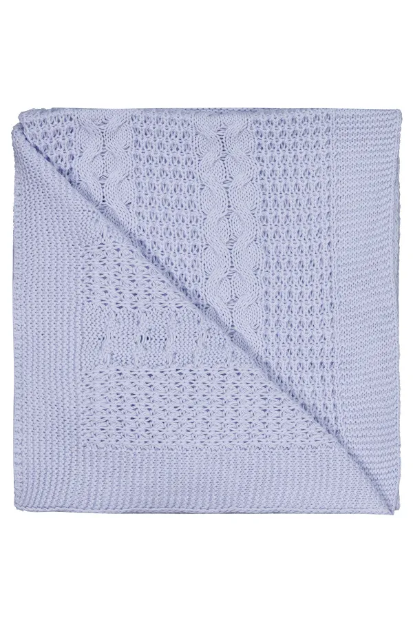 Baby Blanket and Swaddle 0-24 Months Blue - Package