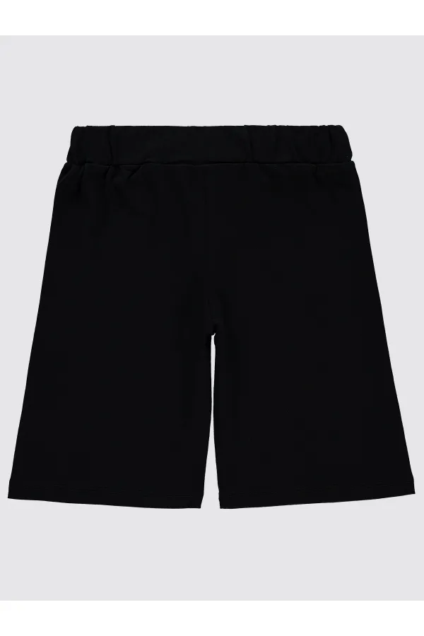 Capri noir pour fille de 2 à 5 ans - Emballage