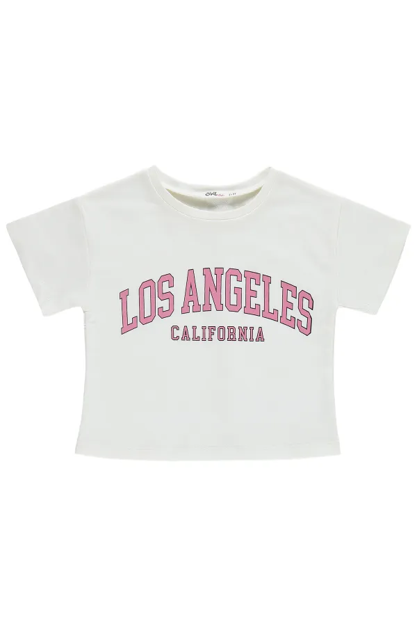 Girls' Team Set 2-5 Years Old, Off-White - Package