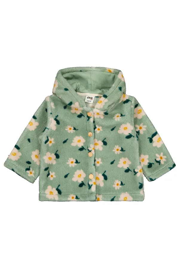 Baby Cardigan 0-24 Months Almond Green - Package