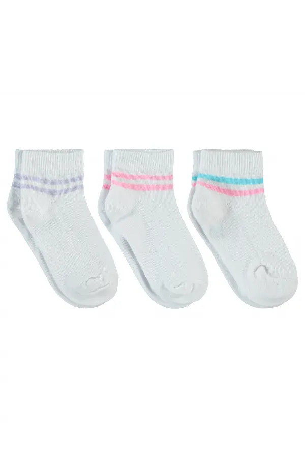 Chaussons et chaussettes pour filles de 2 à 9 ans - Ensemble standard