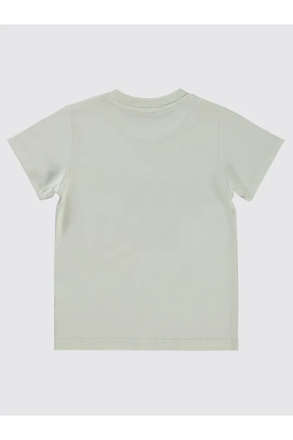 Boys T-Shirt 2-5 Years Old Light Gray - Pack