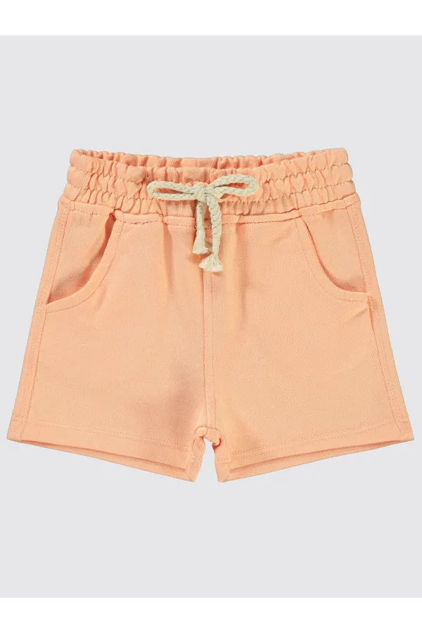 Baby Shorts 0-24 Months Salmon - Package