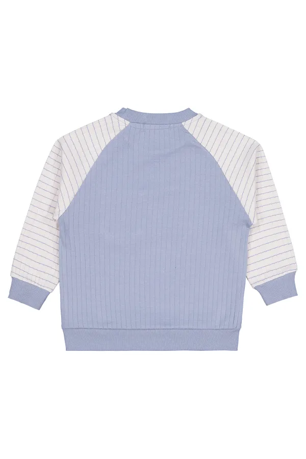 Sweat-shirt garçon bleu 2-5 ans - Emballage