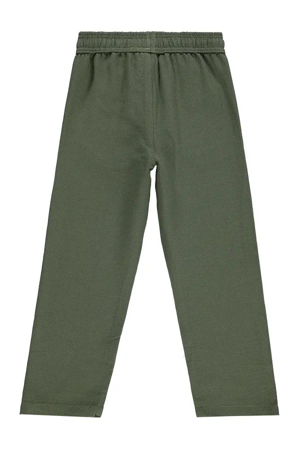 Pantalon garçon, 6-9 ans, kaki - Lot
