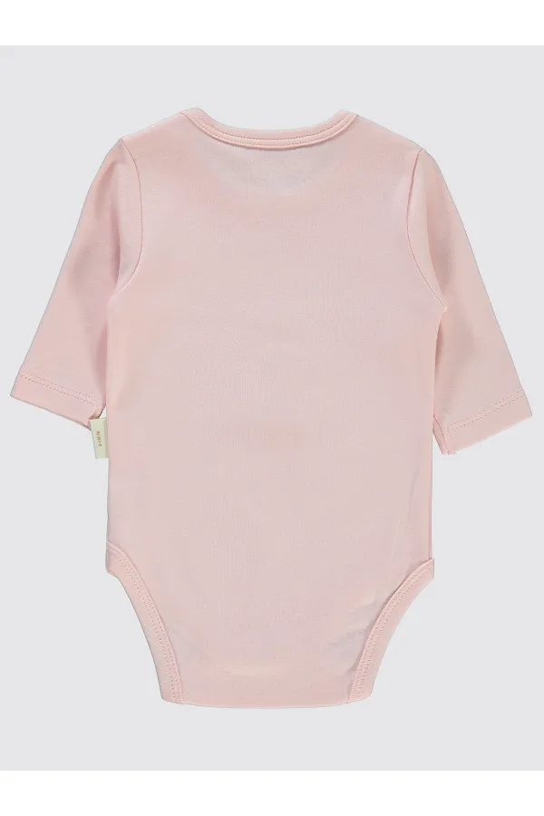 Bebek Çıtçıtlı Badi 0-24 Ay Pembe - Paket