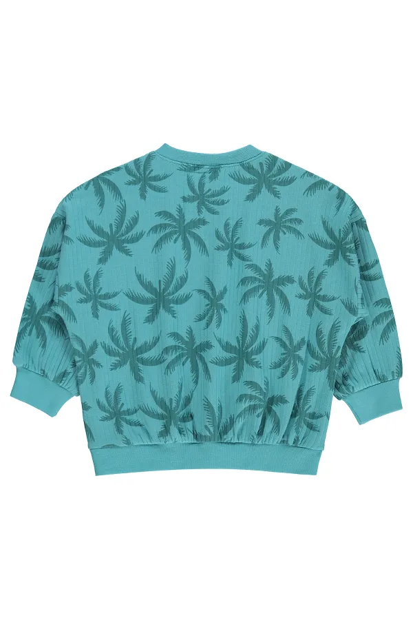 Bebek Sweatshirt 0-24 Ay Petrol - Paket