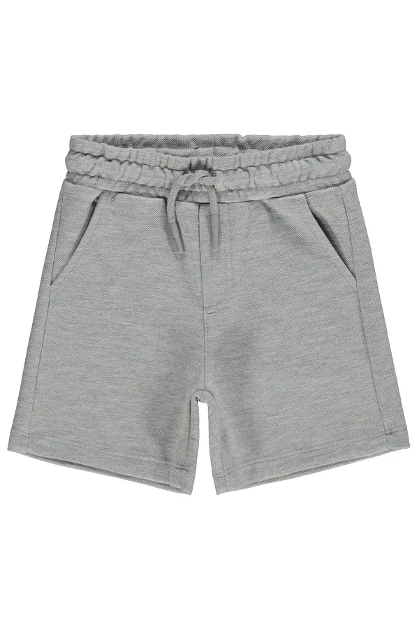 Pantalon Capri garçon, 2-5 ans, gris chiné - Lot