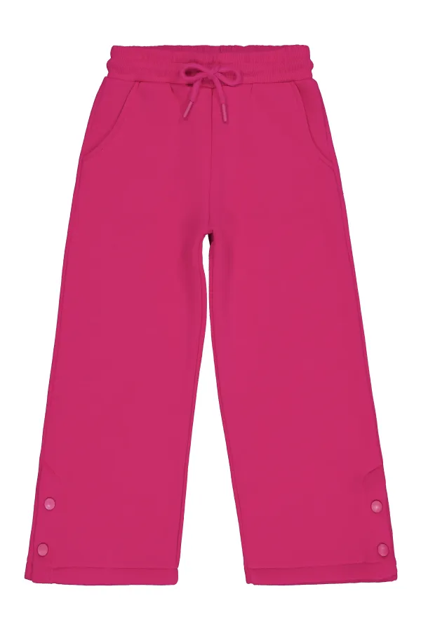 Bas de survêtement fuchsia pour fille (6-9 ans) - Lot