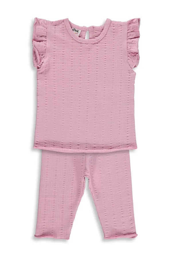 Ensemble bébé 0-24 mois rose pâle - Emballage