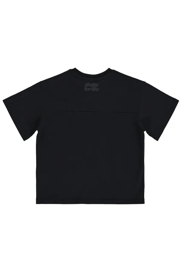 Lot de T-shirts noirs pour garçons de 10 à 13 ans Lot de T-shirts noirs pour garçons de 10 à 13 ans