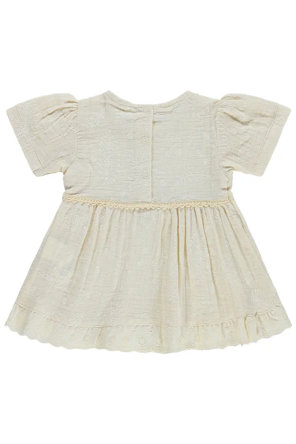 Baby Jumpsuit and Dress 0-24 Months Beige - Package Baby Jumpsuit and Dress 0-24 Months Beige - Package