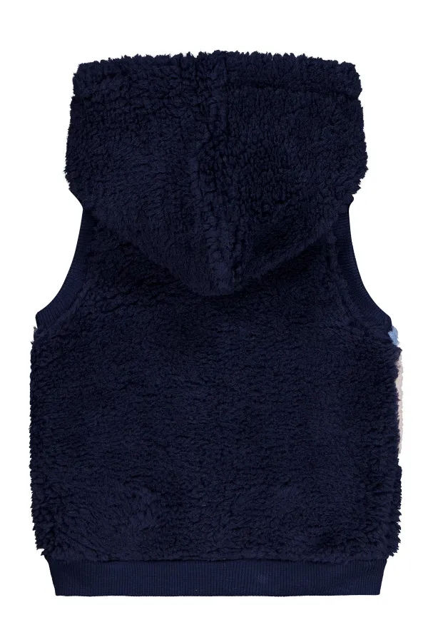 Baby Vest 0-24 Months Soft Navy Blue - Package
