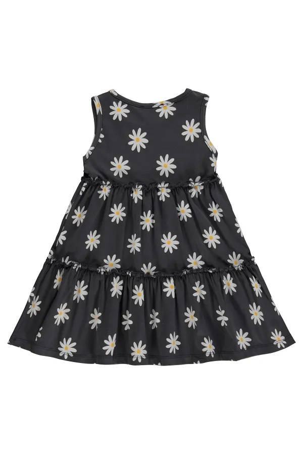Ensemble combinaison et robe pour fille, 2-5 ans, anthracite - Emballage