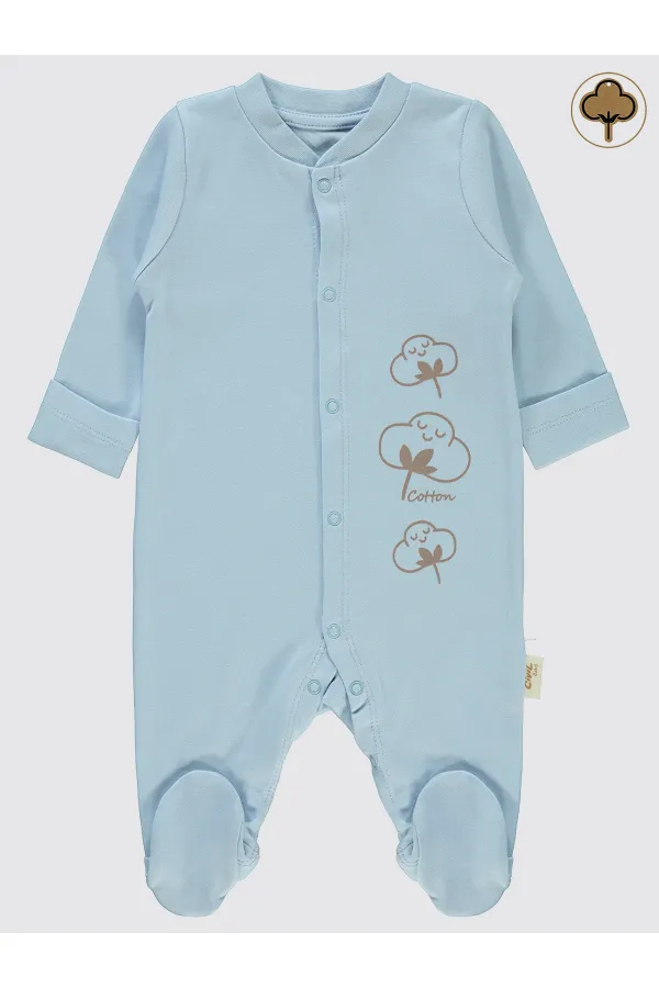 Baby Rompers 0-24 Months Blue - Package