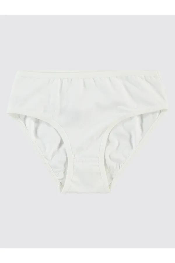 Culottes pour fille de 2 à 9 ans, écru-saumon - Paquet