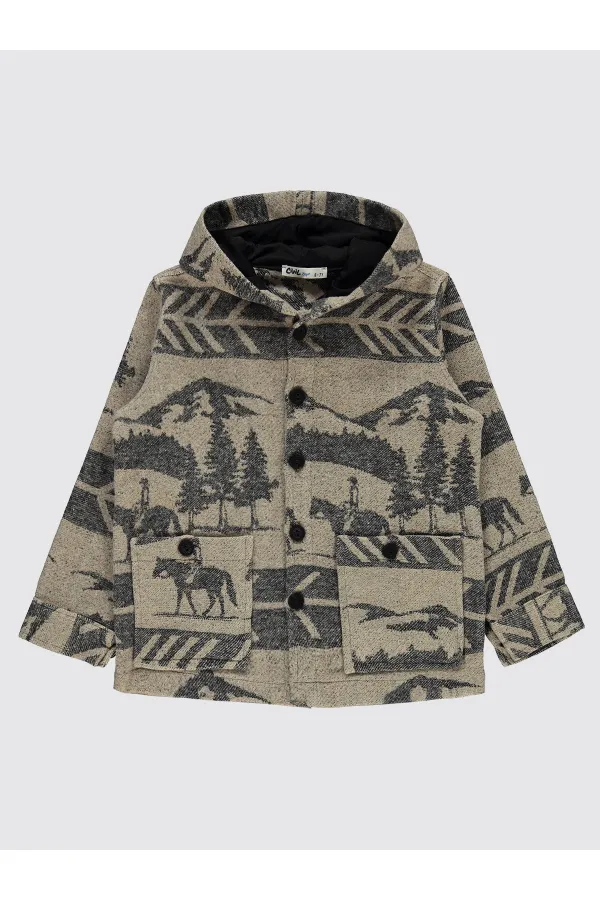 Erkek Çocuk Gömlek 6-9 Yaş Siyah - Paket