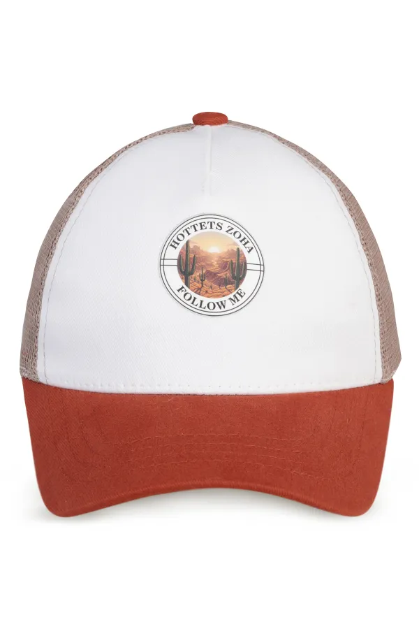 Boys' Hat/Beanie, Ages 6-9, White - Package