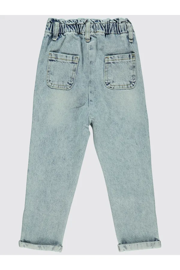 Girl's Trousers 2-5 Years Blue - Pack