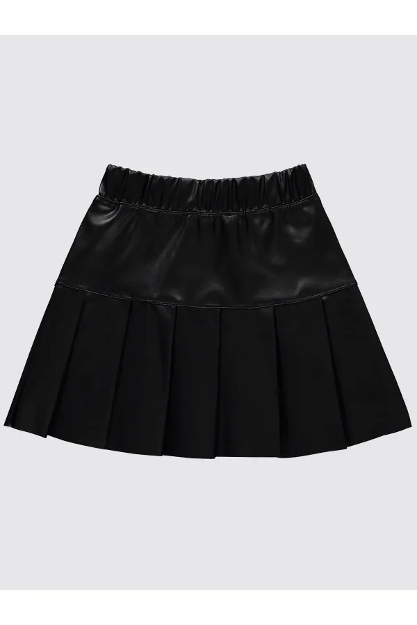 Kız Çocuk Etek 2-5 Yaş Siyah - Paket