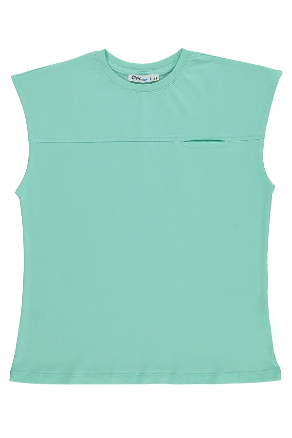 Boys' T-Shirt, Ages 10-13, Mint - Pack Boys' T-Shirt, Ages 10-13, Mint - Pack