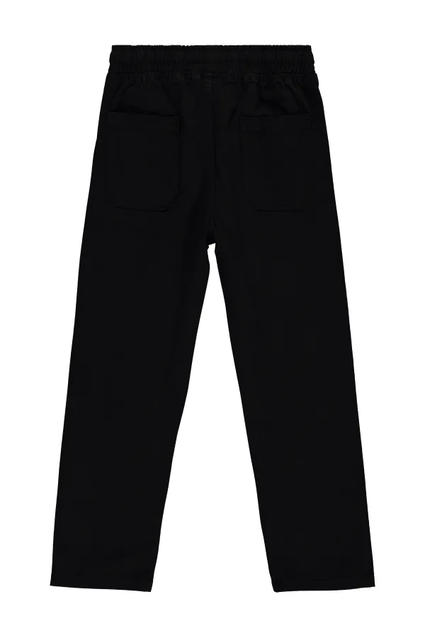Pantalon garçon, 6-9 ans, noir - Lot