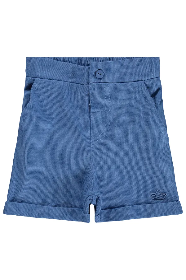 Short bébé 0-24 mois indigo - Lot