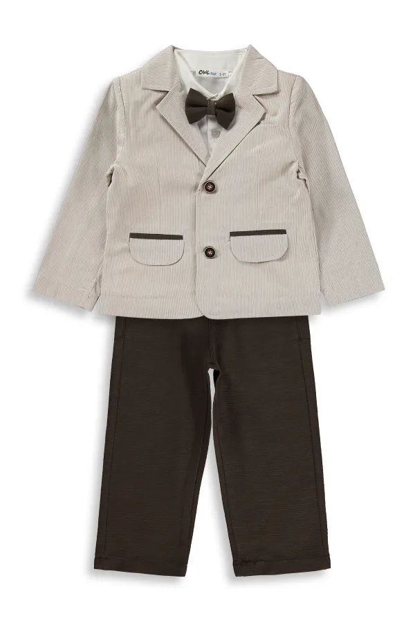 Boys' Team Set 2-5 Years Old Coffee - Packet