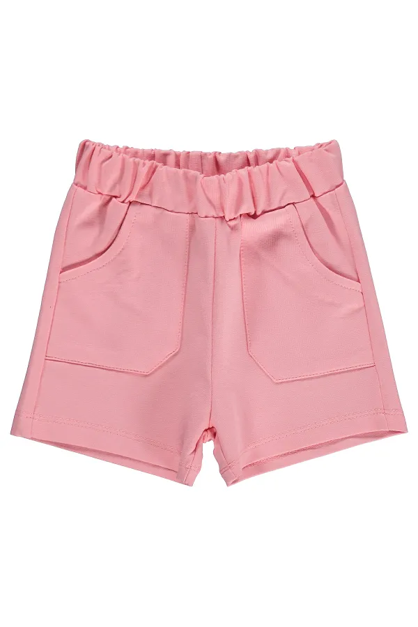 Baby Shorts 6-18 Months Baby Pink - Pack