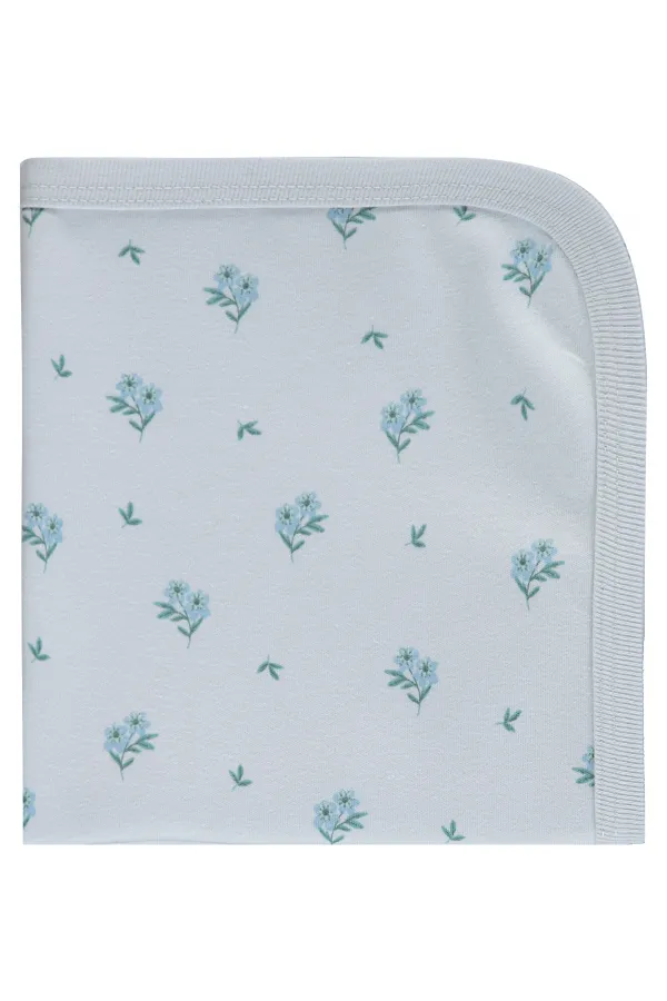 Ensemble couverture et lange pour bébé 0-24 mois, écru - Emballage