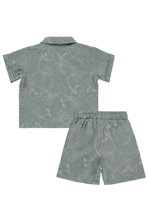 Boys' Team Set 2-5 Years Old, Light Green - Pack