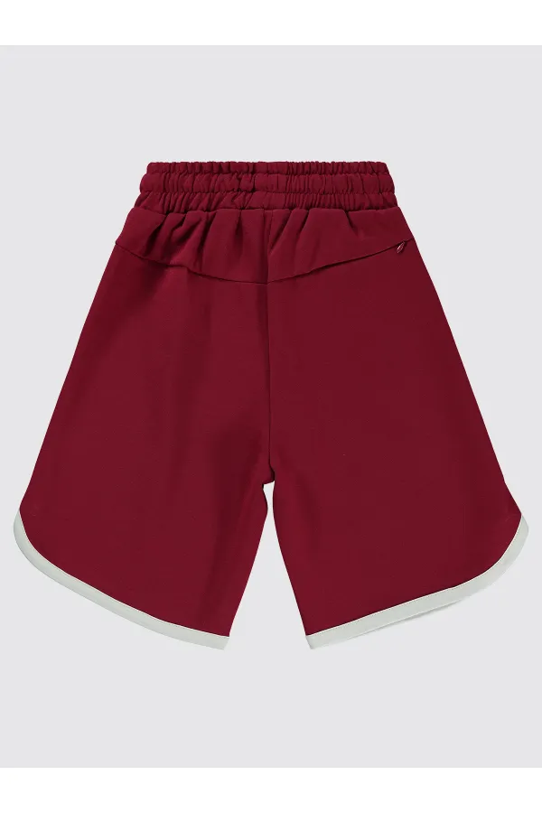 Boy Capri 6-9 Years Claret Red - Package