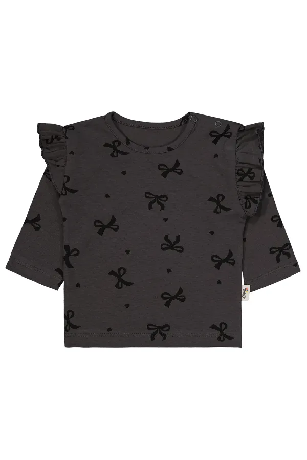 Bebek Takım 0-24 Ay Antrasit - Paket