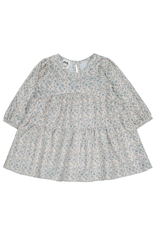 Bebek Jile ve Elbise 0-24 Ay Buz Mavi - Paket