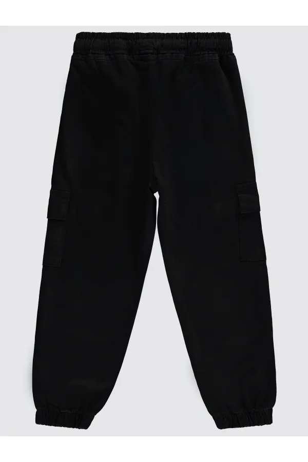 Boy's Trousers 10-13 Years Old Black - Pack