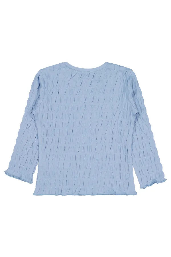 Kız Çocuk Sweatshirt 2-5 Yaş Mavi - Paket