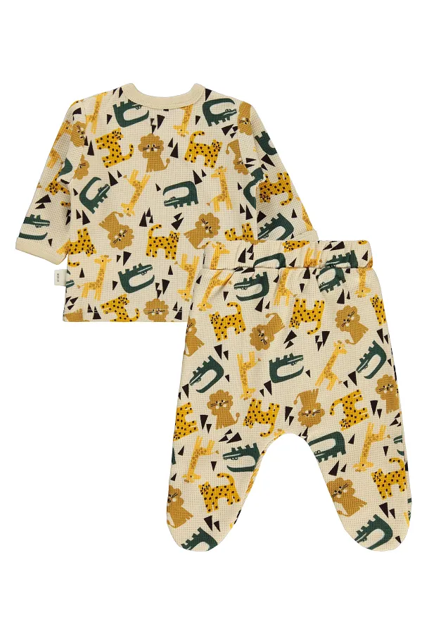 Baby Bodysuit Sets 0-24 Months Stone Color - Package