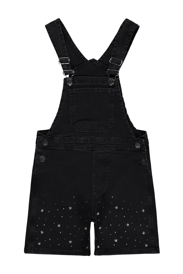 Kız Çocuk Slopet 6-9 Yaş Koyu Gri - Paket