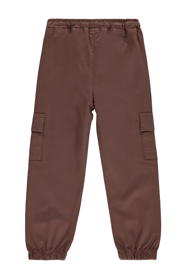 Erkek Çocuk Pantolon 10-13 Yaş Açık Kahve - Paket