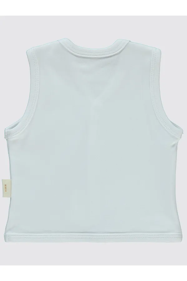 Baby Vest 0-24 Months White - Pack