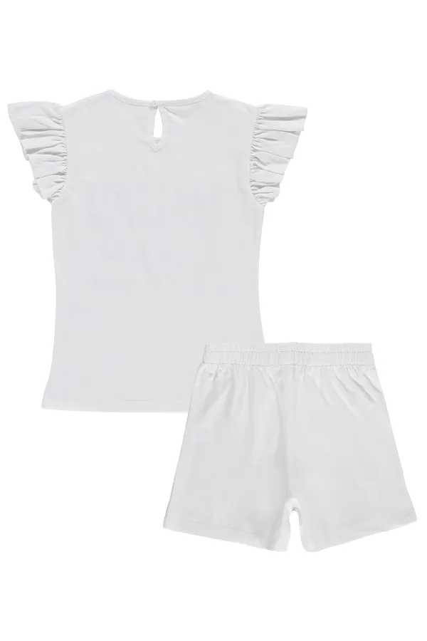 Ensemble pour fille, 6-9 ans, blanc cassé - Emballage
