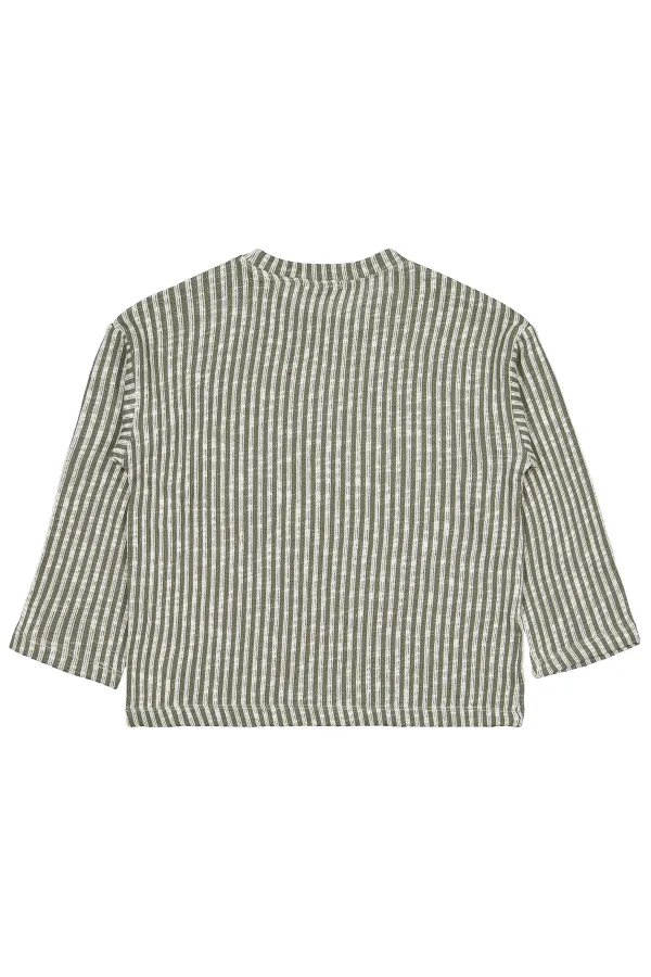 Erkek Çocuk Sweatshirt 6-9 Yaş Yeşil - Paket