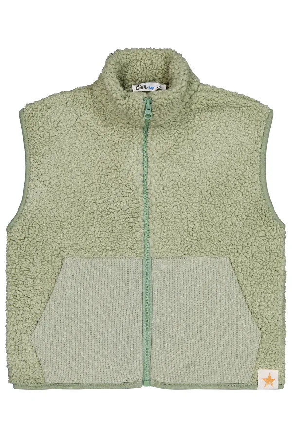 Erkek Çocuk Yelek 2-5 Yaş Haki - Paket