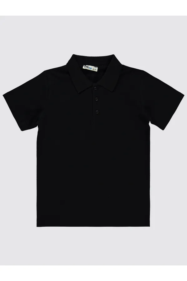 Lot de T-shirts noirs pour garçons de 10 à 13 ans